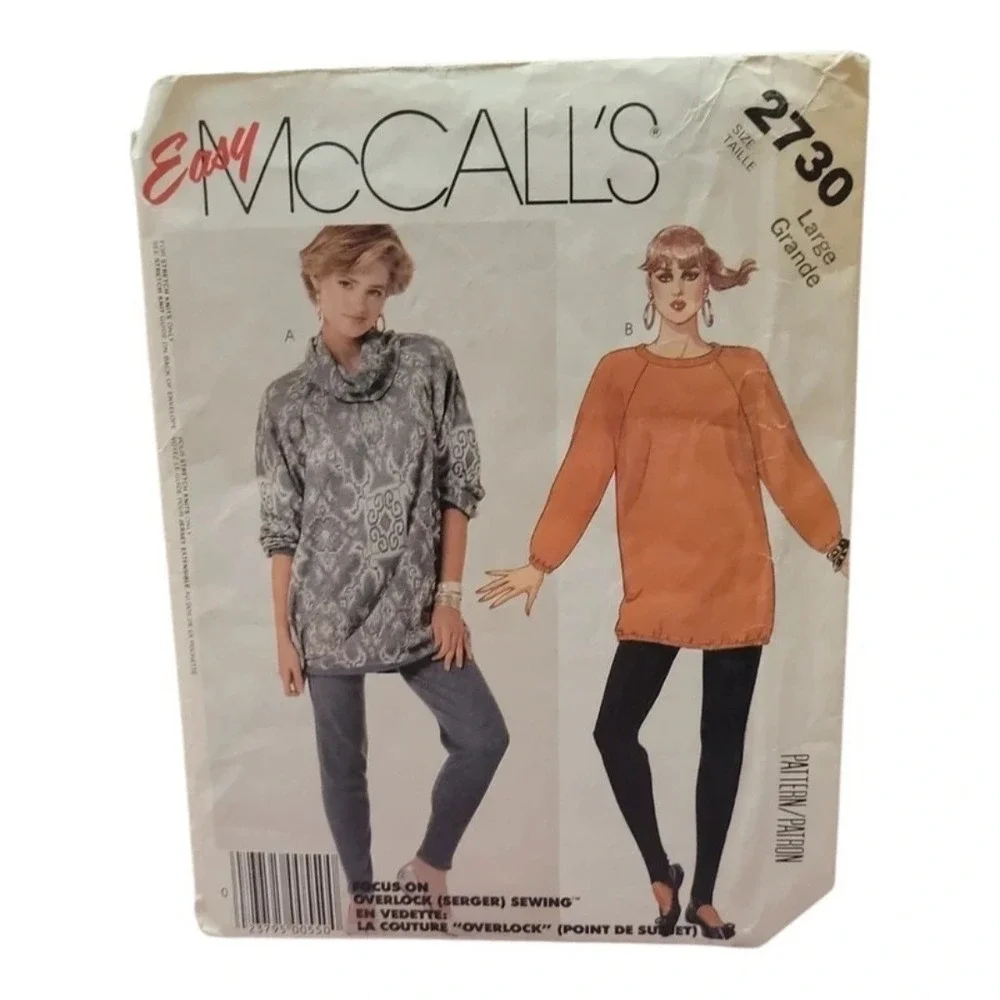 Lot of 8 Vintage 1980s 1990s McCalls Simplicity Sewing Patterns Womens Size 6-20